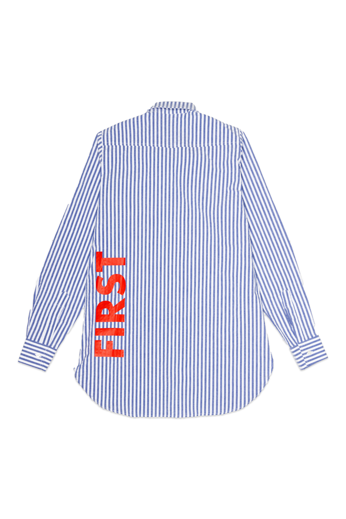 FAMILY STRIPED BUTTON UP